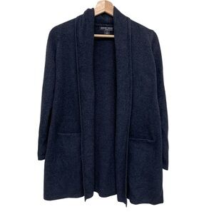 Barefoot Dreams Bamboo Chic Lite - Navy Blue Cardigan - Size Small